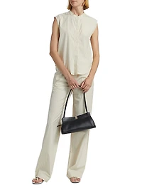 Hale Stripes Sleeveless Boxy Top