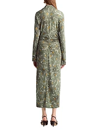 Claudia Ruched Waist Shirtdress