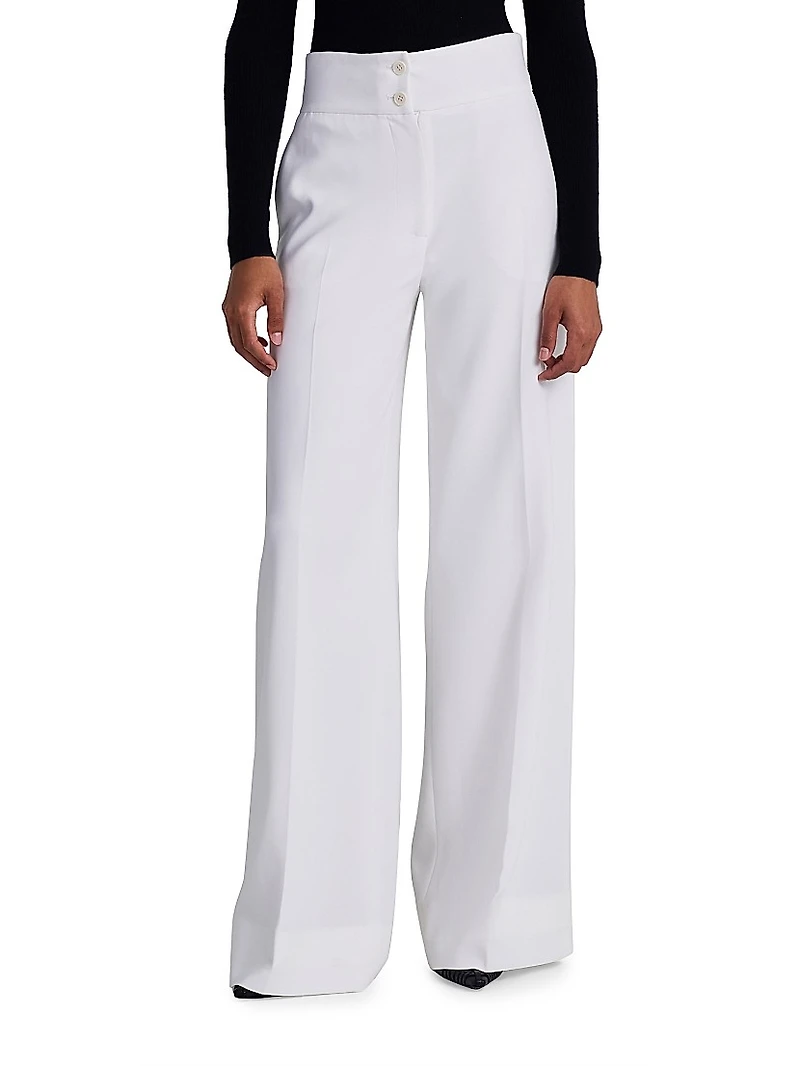 Rudy High-Rise Wide-Leg Pants