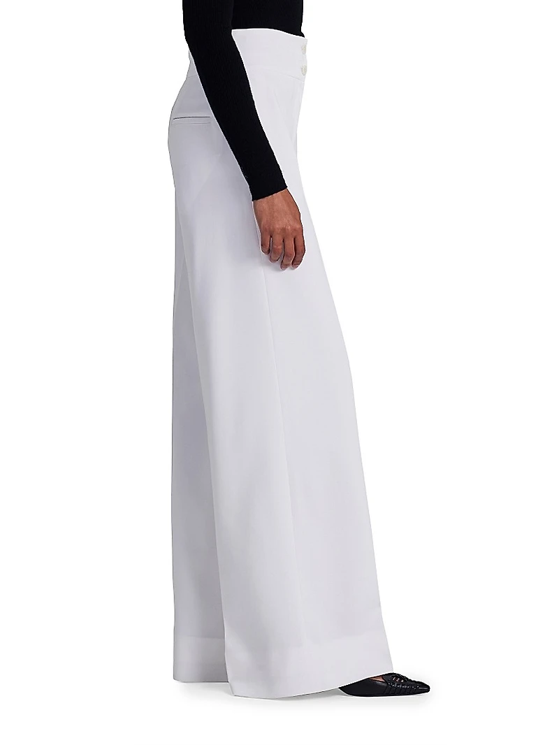 Rudy High-Rise Wide-Leg Pants