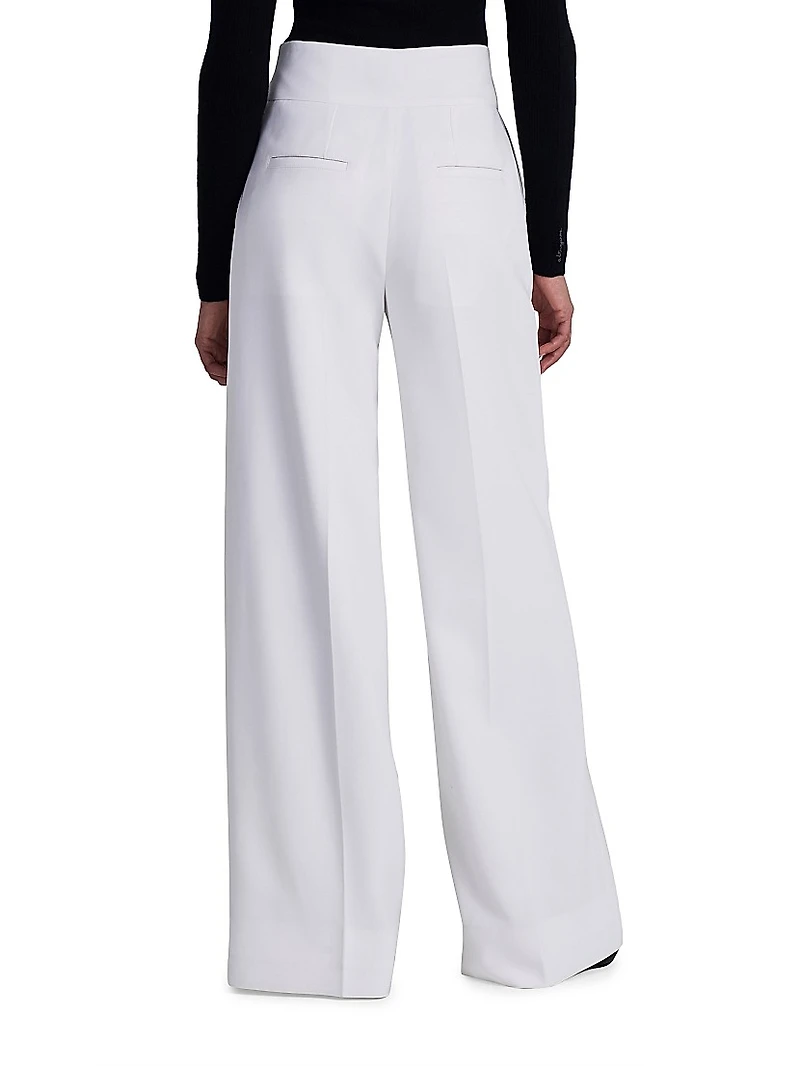 Rudy High-Rise Wide-Leg Pants