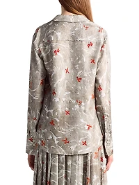 Chika Bird Print Shirt