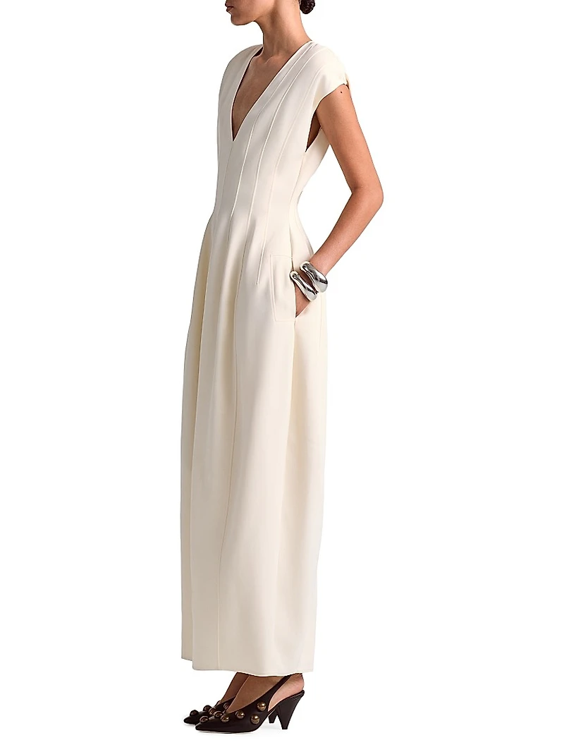 Bichette Crepe Maxi Dress