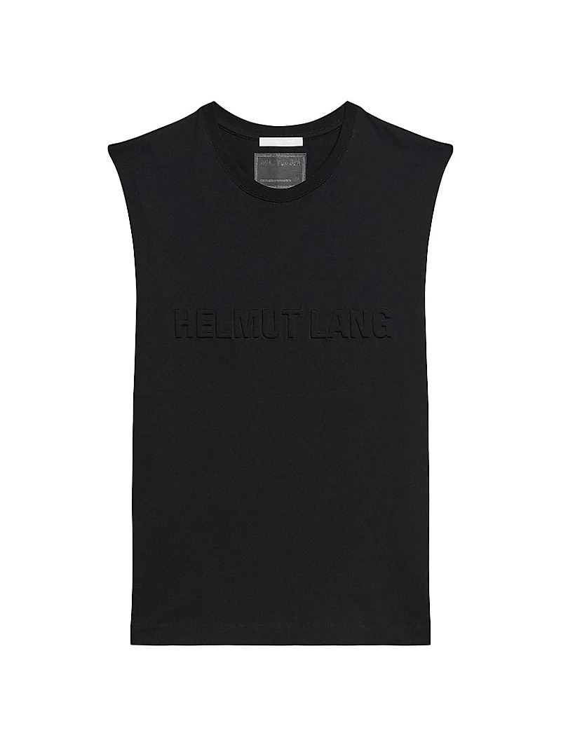 Embossed Logo Tank Top