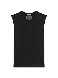 Embossed Logo Tank Top