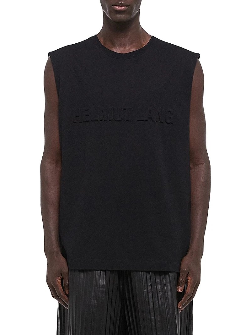 Embossed Logo Tank Top