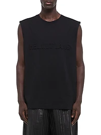 Embossed Logo Tank Top