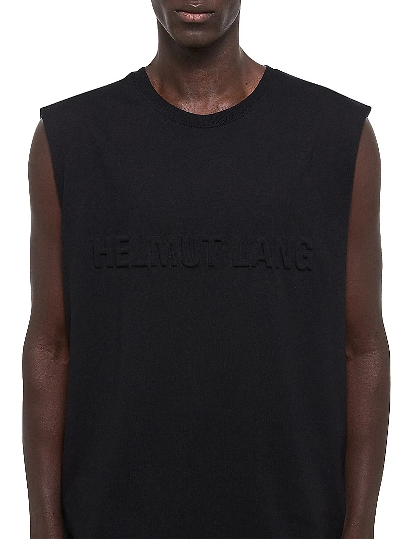 Embossed Logo Tank Top