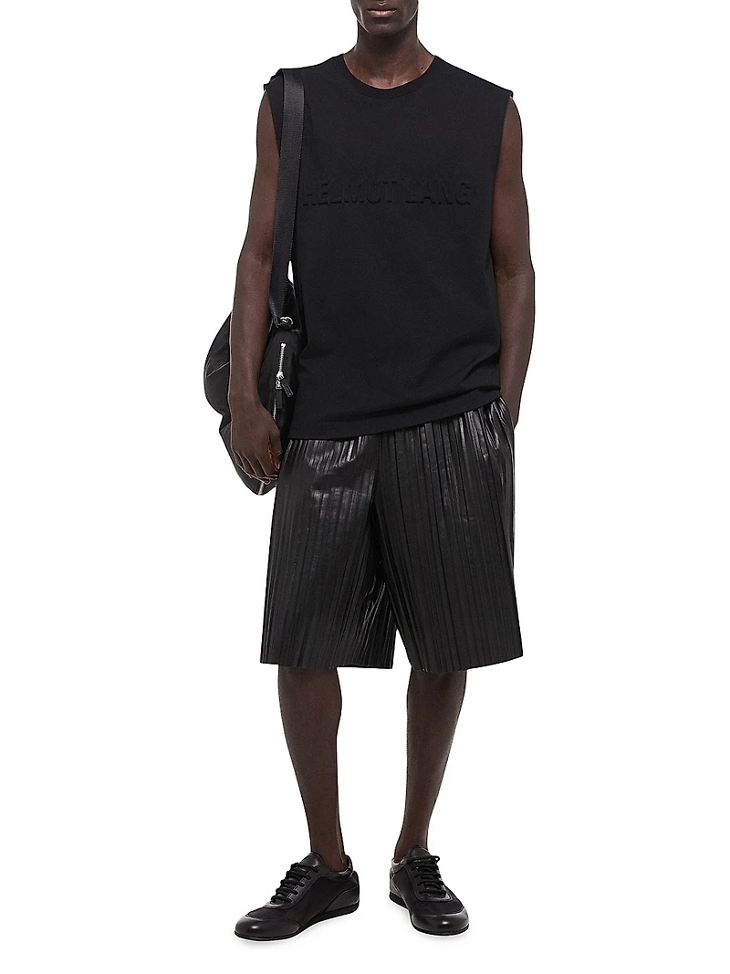 Embossed Logo Tank Top