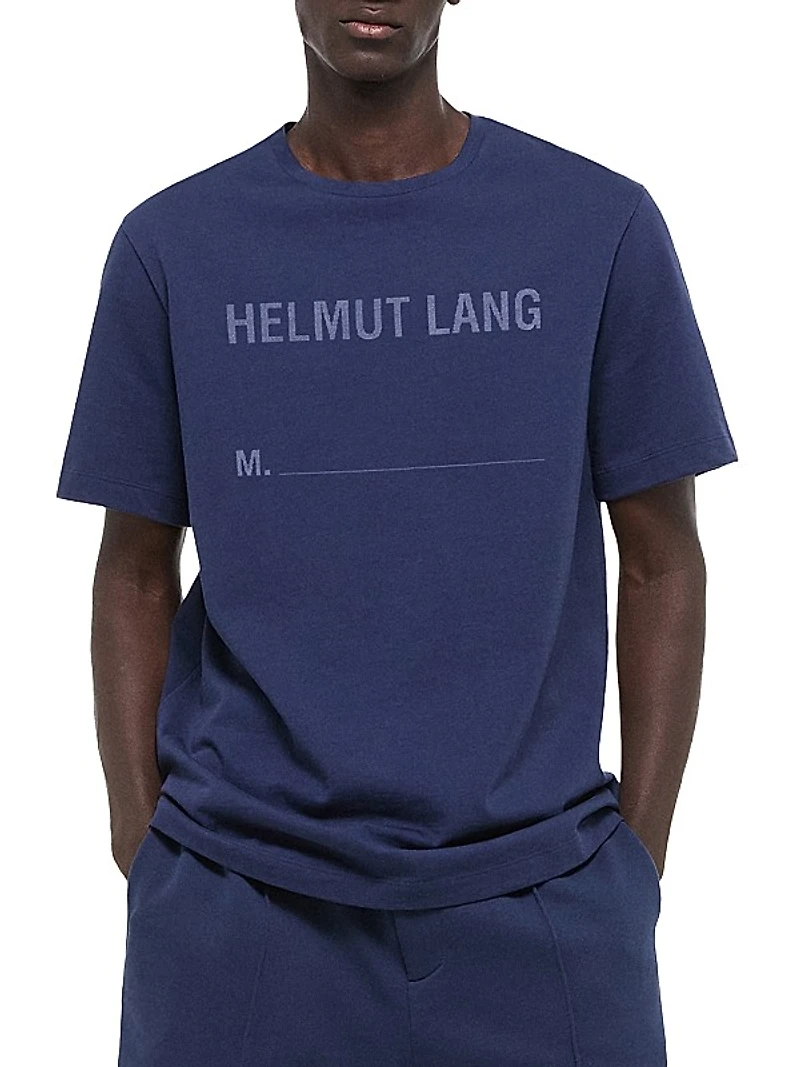 Stamped Logo Washed T-Shirt
