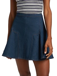 Adaline Denim Miniskirt