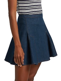 Adaline Denim Miniskirt