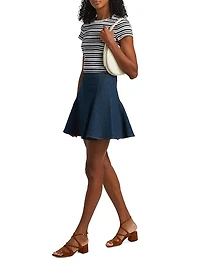 Adaline Denim Miniskirt