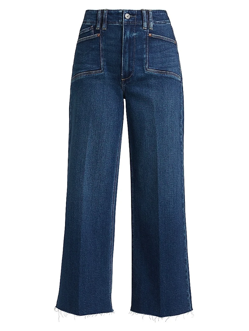 Anessa Crop Wide-Leg Jeans