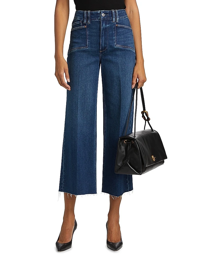 Anessa Crop Wide-Leg Jeans