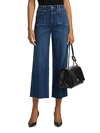 Anessa Crop Wide-Leg Jeans