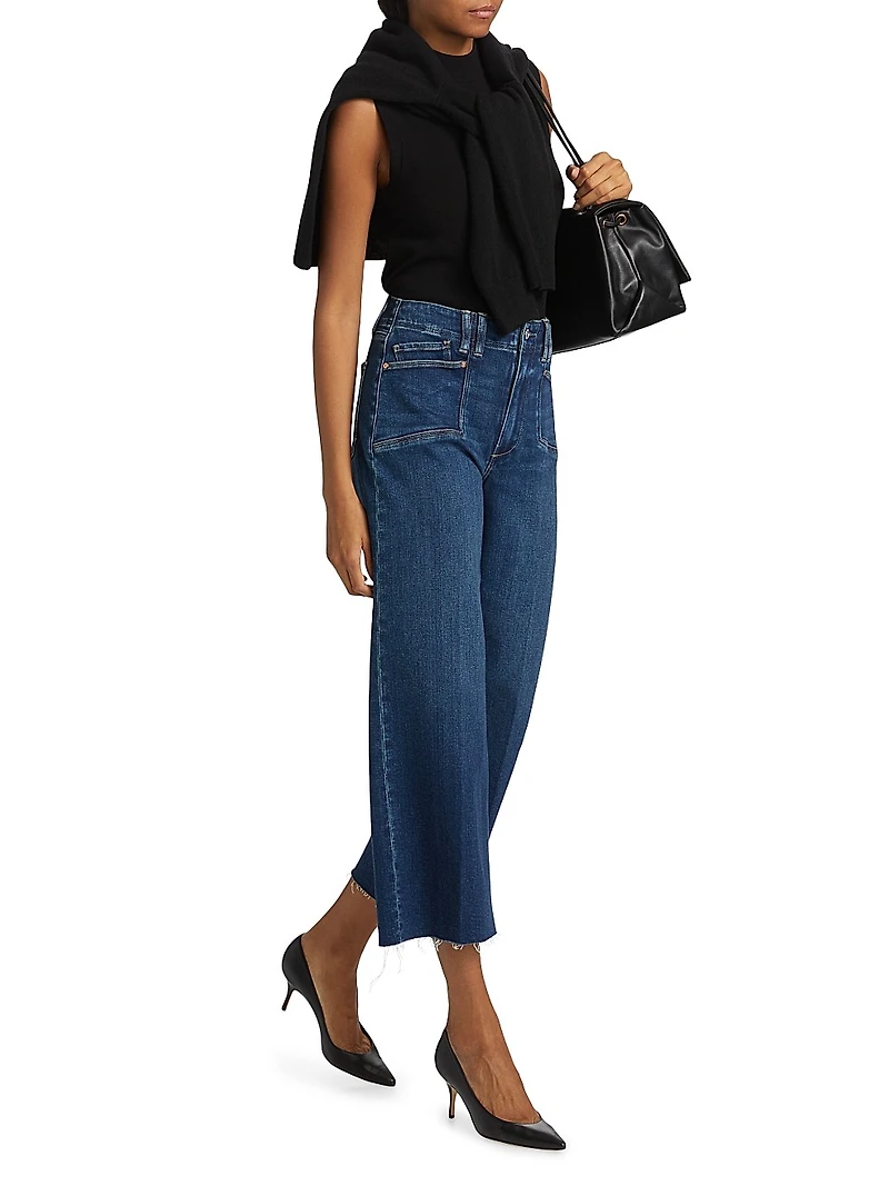Anessa Crop Wide-Leg Jeans
