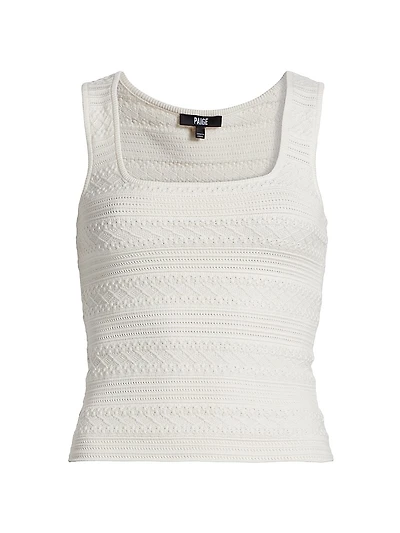 Iman Knit Crop Tank