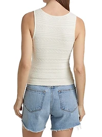 Iman Knit Crop Tank