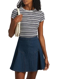 Chantrelle Striped Knit Top