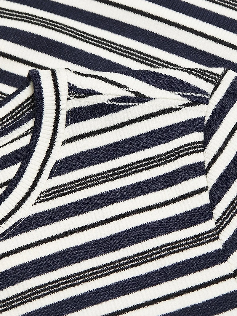 Chantrelle Striped Knit Top