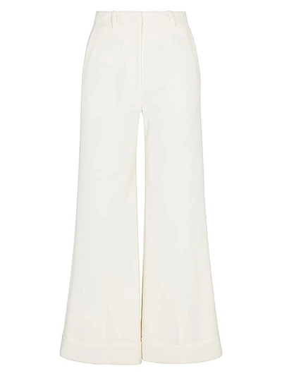 High-Waist Suiting Trousers
