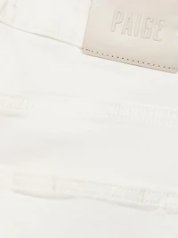 Sash Wide-Leg Ankle Crop Jeans