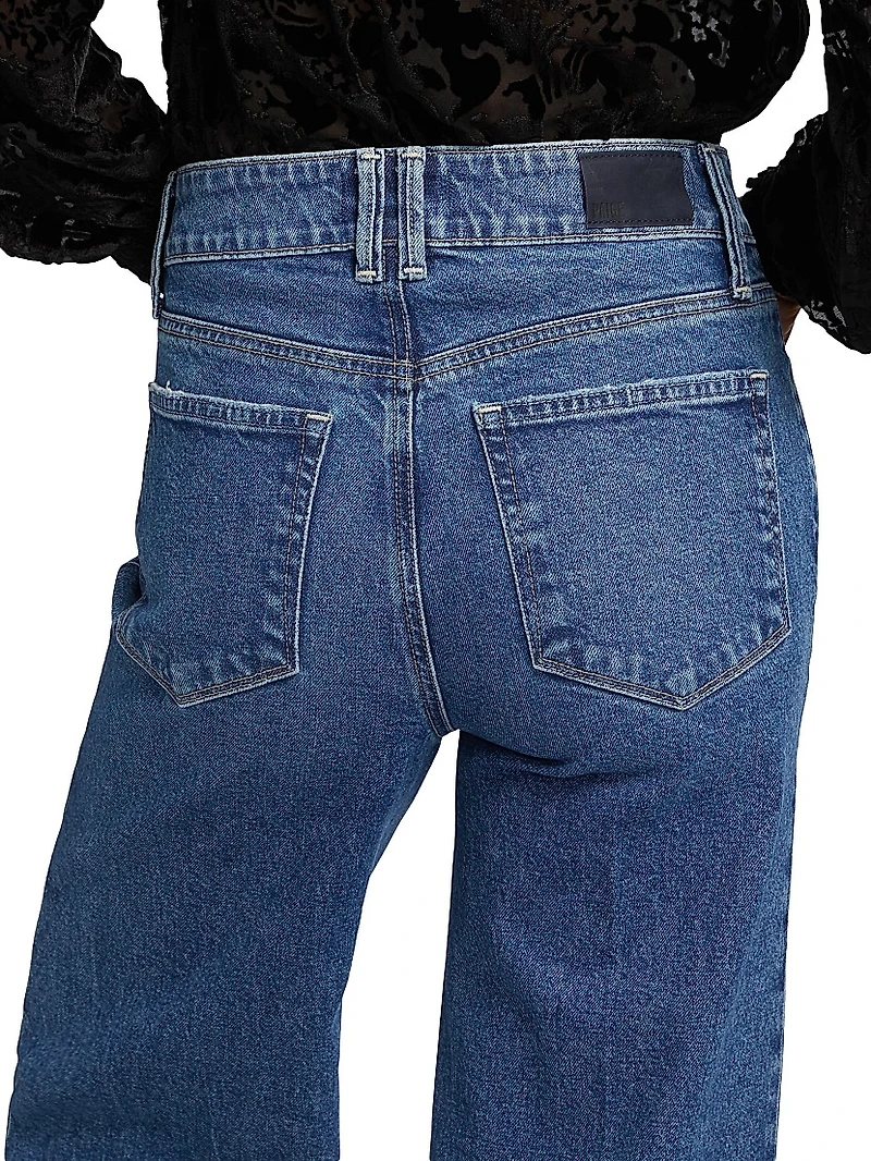 Sasha Mid-Rise Straight-Leg Jeans