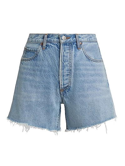 Archie Raw-Hem Shorts