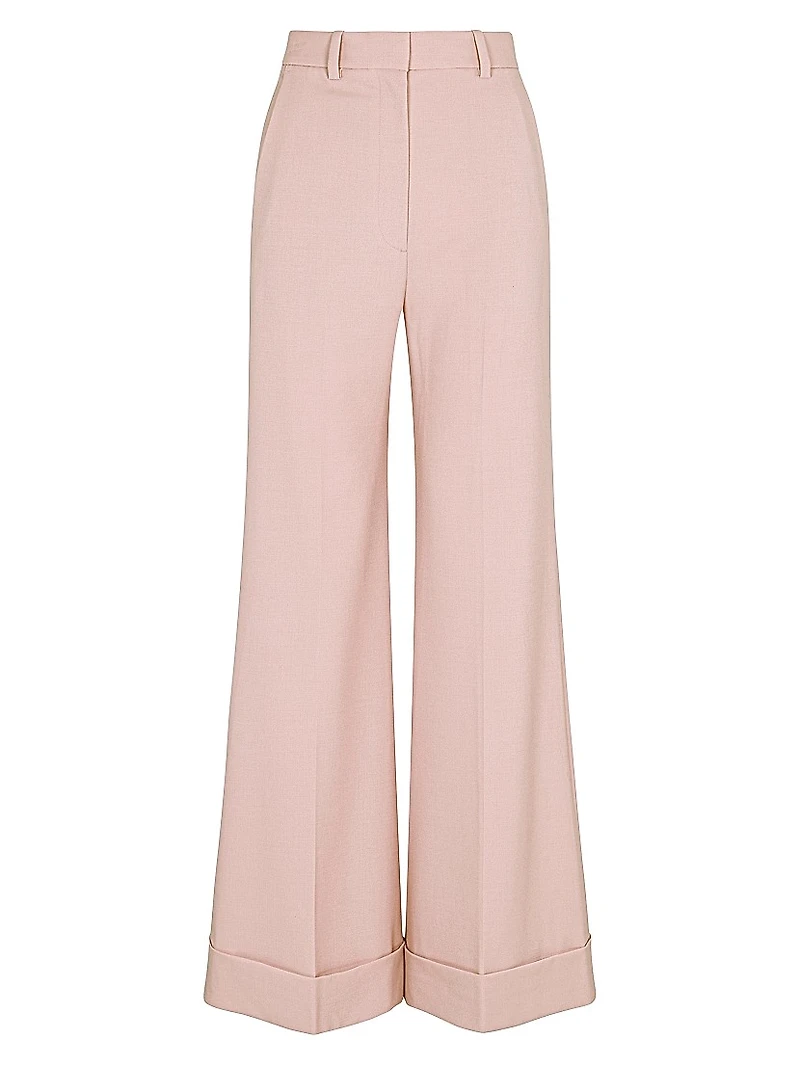Calvary Twill Wide-Leg Trousers