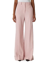 Calvary Twill Wide-Leg Trousers