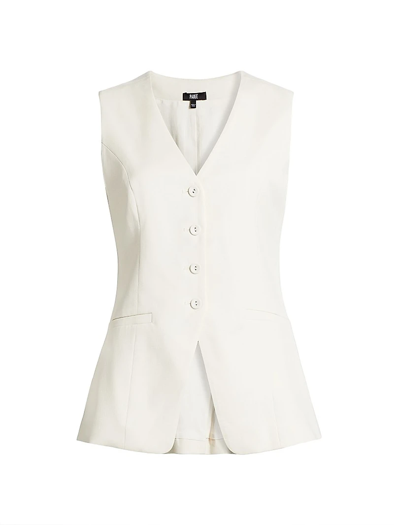 V-Neck Tailored Vest