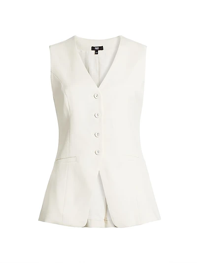 V-Neck Tailored Vest