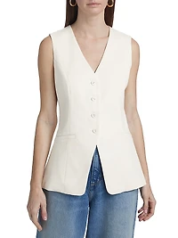 V-Neck Tailored Vest