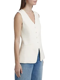 V-Neck Tailored Vest