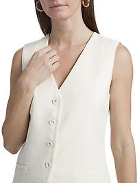 V-Neck Tailored Vest