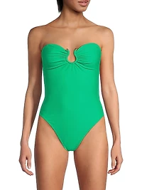Ezra Strapless One-Piece Swimsuit