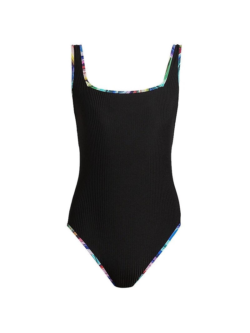 Abel Square Neck One-Piece Swimsuit