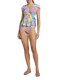 Zeru Wrap Tankini Top