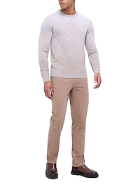 Gradient Wool Crewneck Sweater