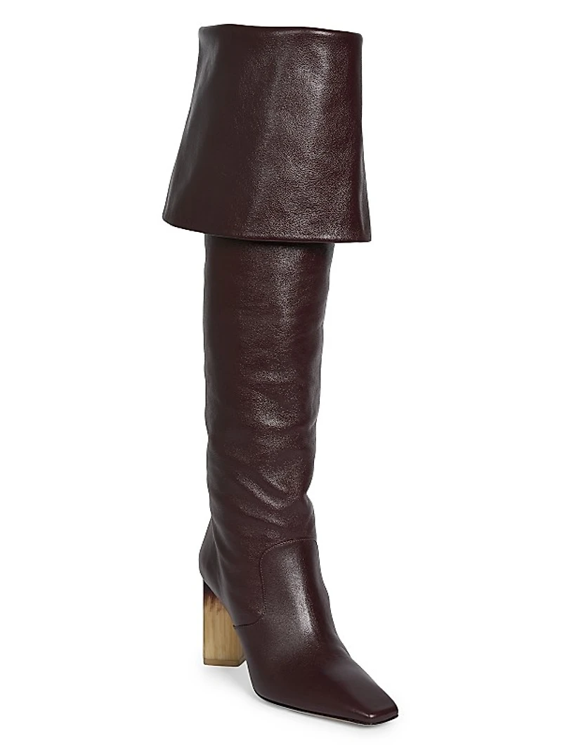 Georgia Leather Over-the-Knee Boots