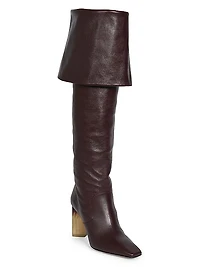 Georgia Leather Over-the-Knee Boots