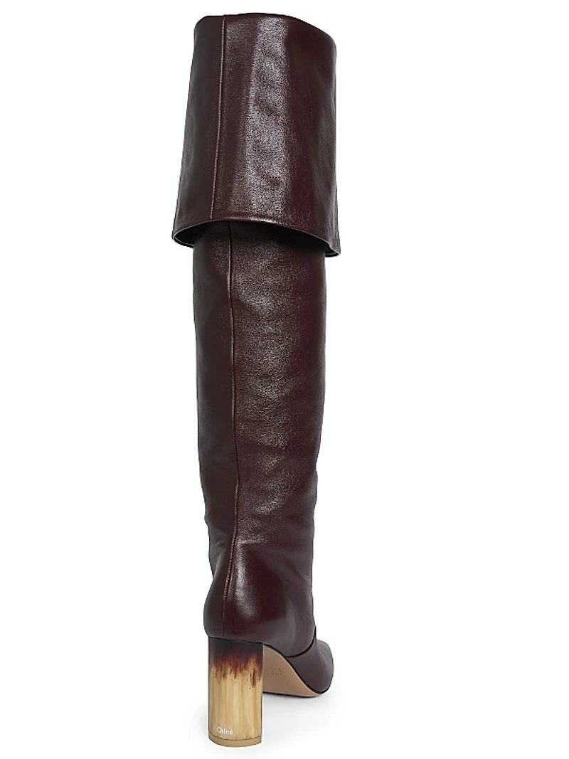 Georgia Leather Over-the-Knee Boots