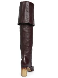 Georgia Leather Over-the-Knee Boots