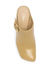 Andrea 70MM Leather Mules