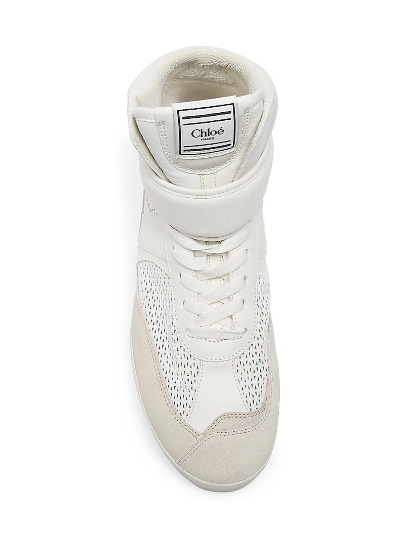 Chloé Kick High-Top Sneakers