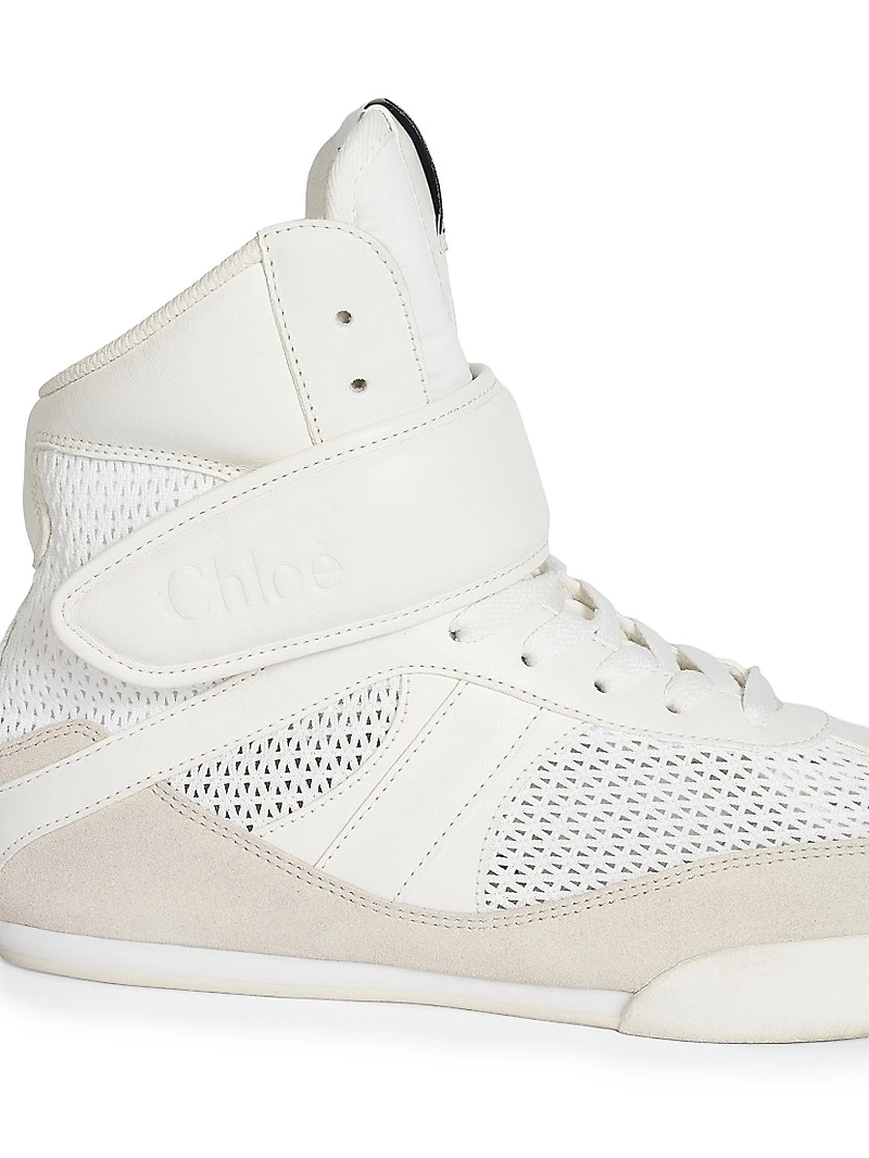 Chloé Kick High-Top Sneakers