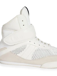 Chloé Kick High-Top Sneakers