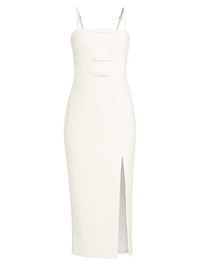 Ayla Bow Sheath Cocktail Dress