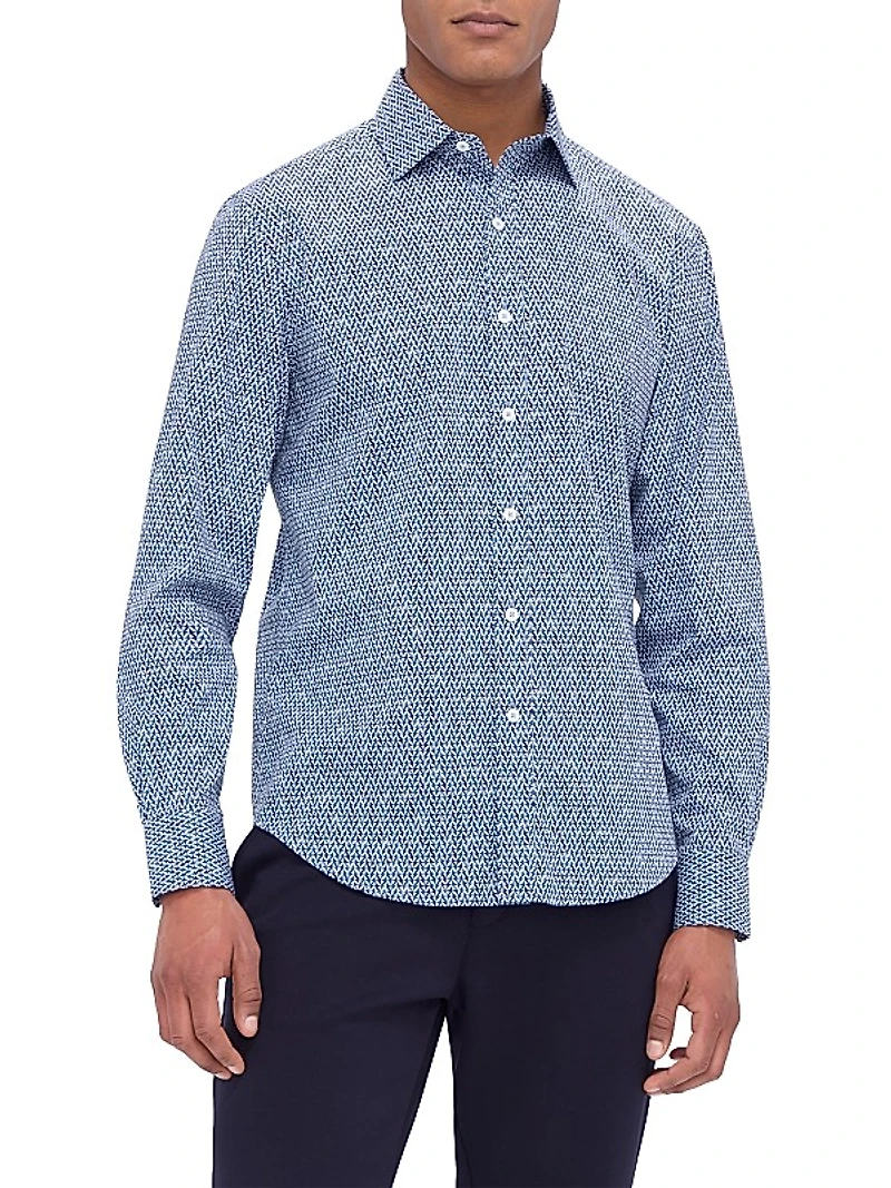 Axel Woven Button-Up Shirt